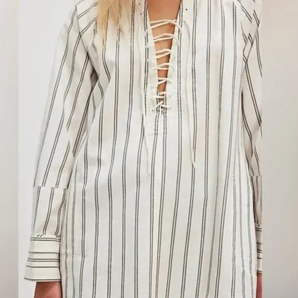 NWT $128 Free People WE THE FREE Lisbon Oversized Tunic Size Small - Picture 4 of 10